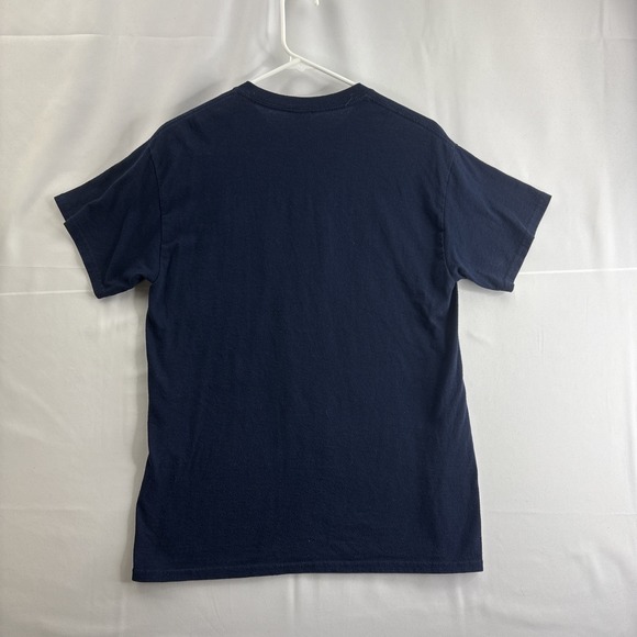 Gildan Dryblend T Shirt Medium Men's Blues Shirt Sleeve - Picture 6 of 7